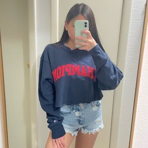Champion Oversized Cropped Sweater